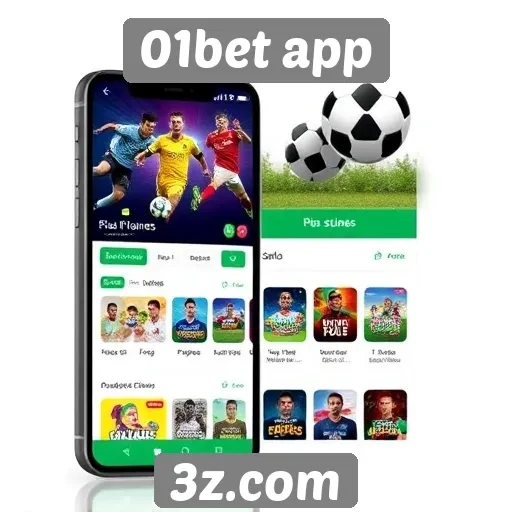 Opções de jogos disponíveis no 01bet app