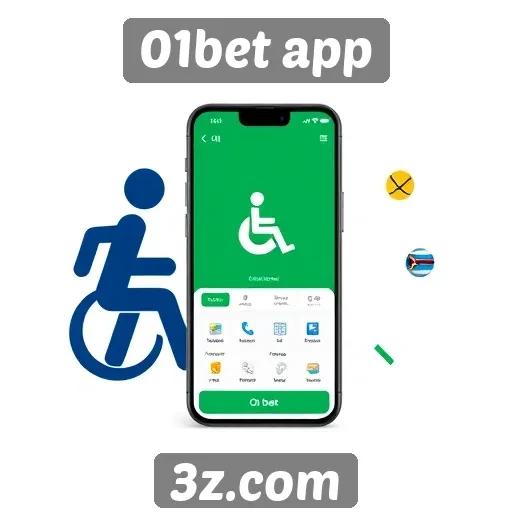 Acessibilidade em dispositivos móveis no 01bet app