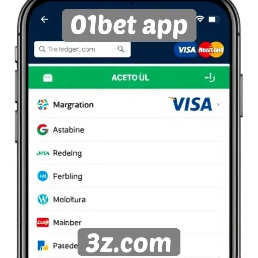 Metodos de pagamento aceitos no 01bet app