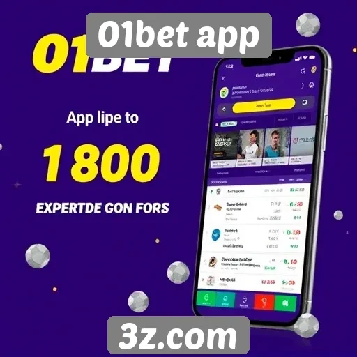 Promoções e bônus disponíveis no 01bet app