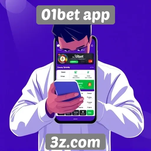 Avaliação da experiência do usuário no 01bet app