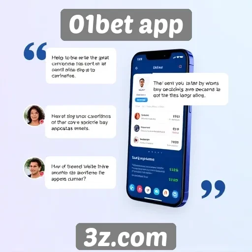 Depoimentos de usuários sobre o 01bet app